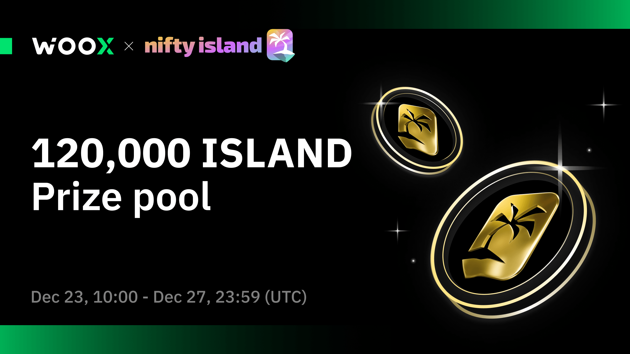 Nifty Island Treasure Hunt: 120,000 ISLAND to be uncovered!