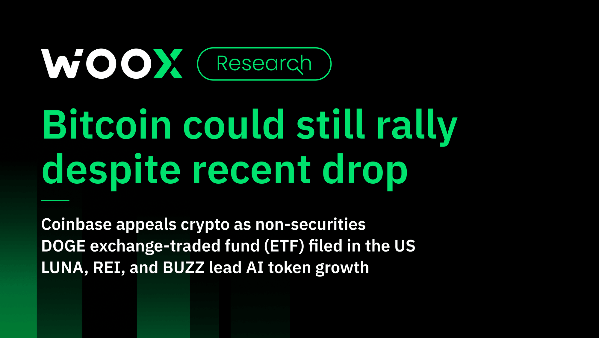 Bitcoin could still rally despite recent drop