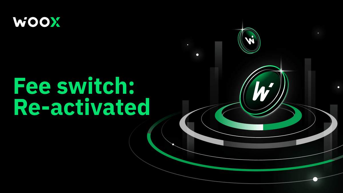 WOO X extends fee sharing with $WOO stakers