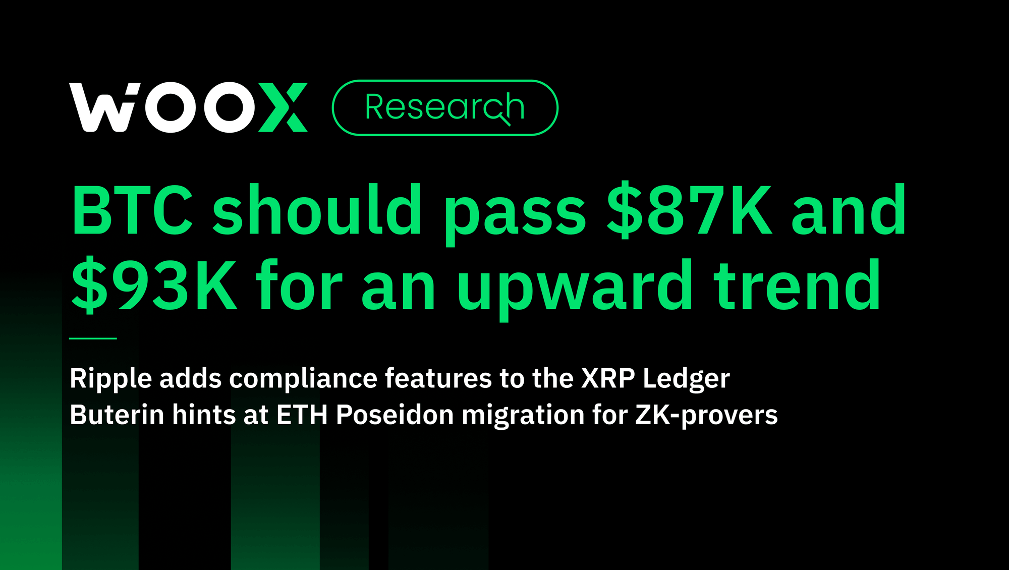 BTC must pass $87K and $93K for an upward trend