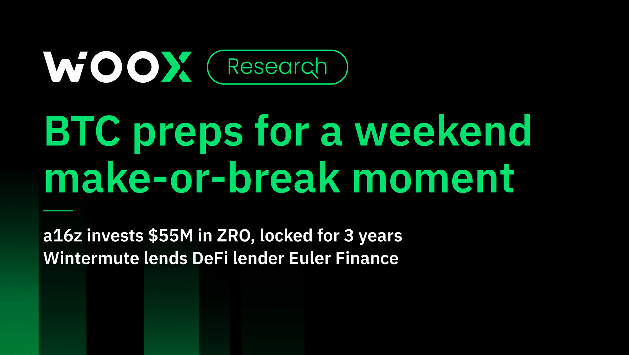 BTC preps for a weekend make-or-break moment