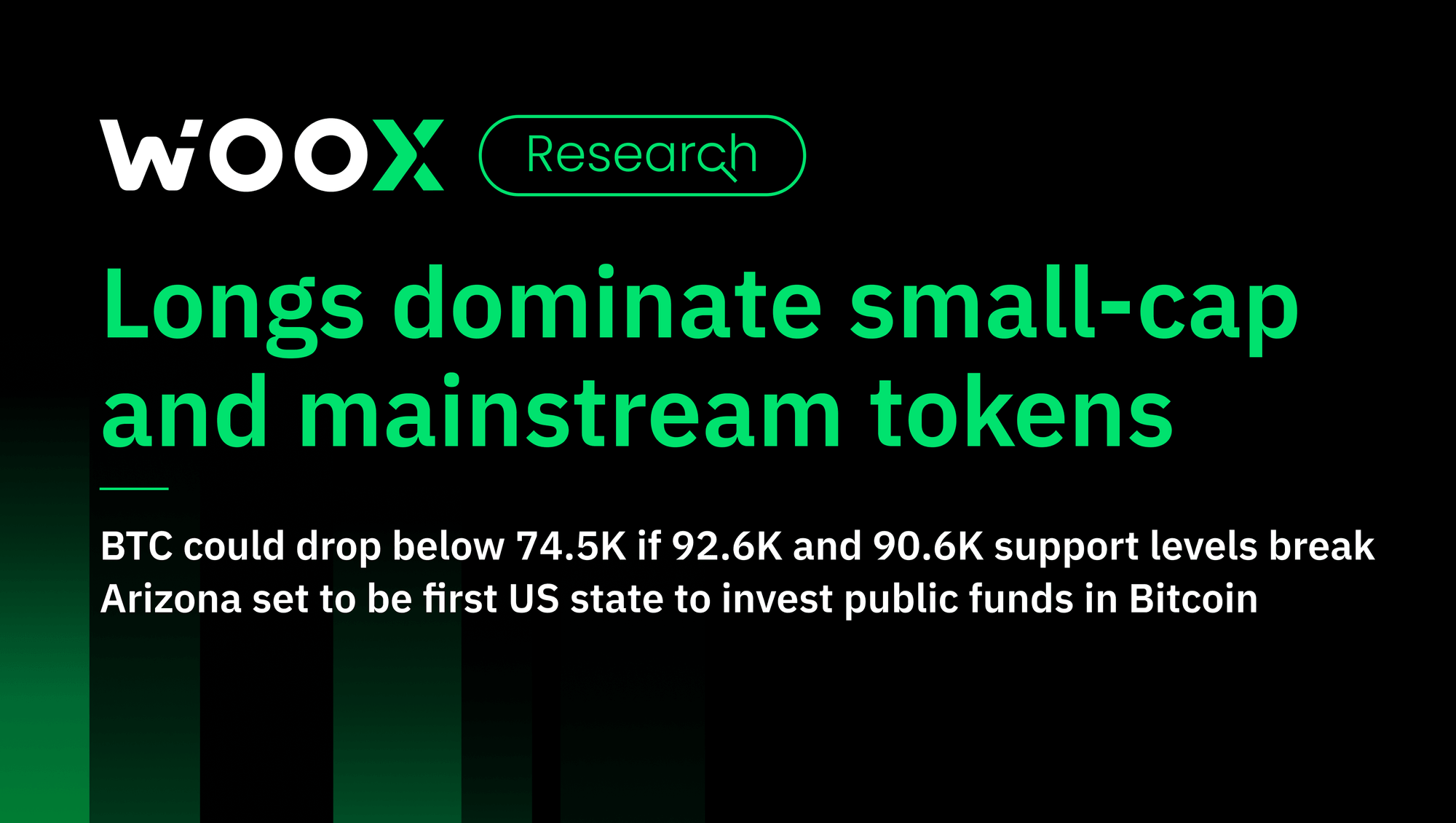 Long positions dominate across small-cap and mainstream tokens