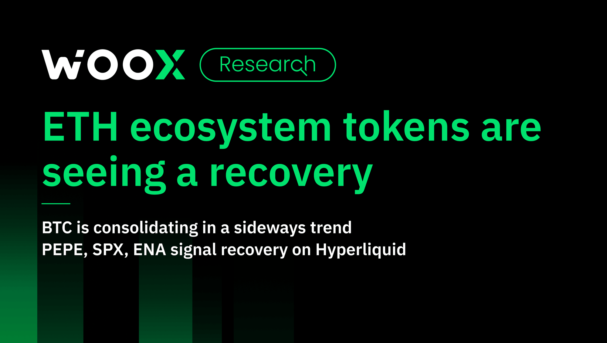 ETH ecosystem tokens are seeing a recovery