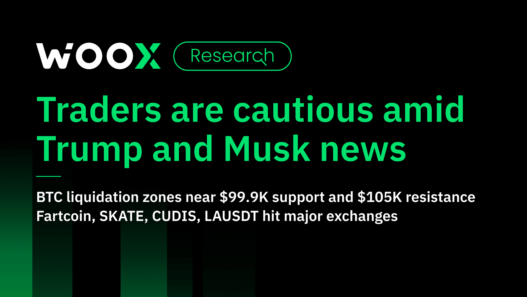 Traders are cautious amid Trump and Musk news